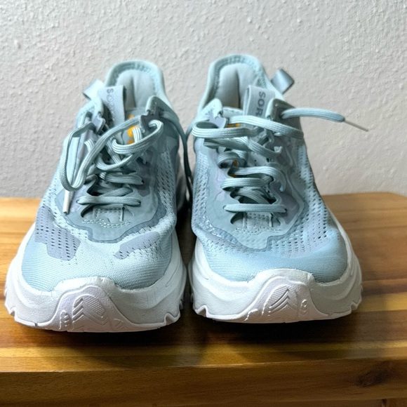 Sorel Women’s Kinetic Break thru Day Lace Sneaker Crushed Blue Cinder Gray 7.5 - Picture 3 of 6